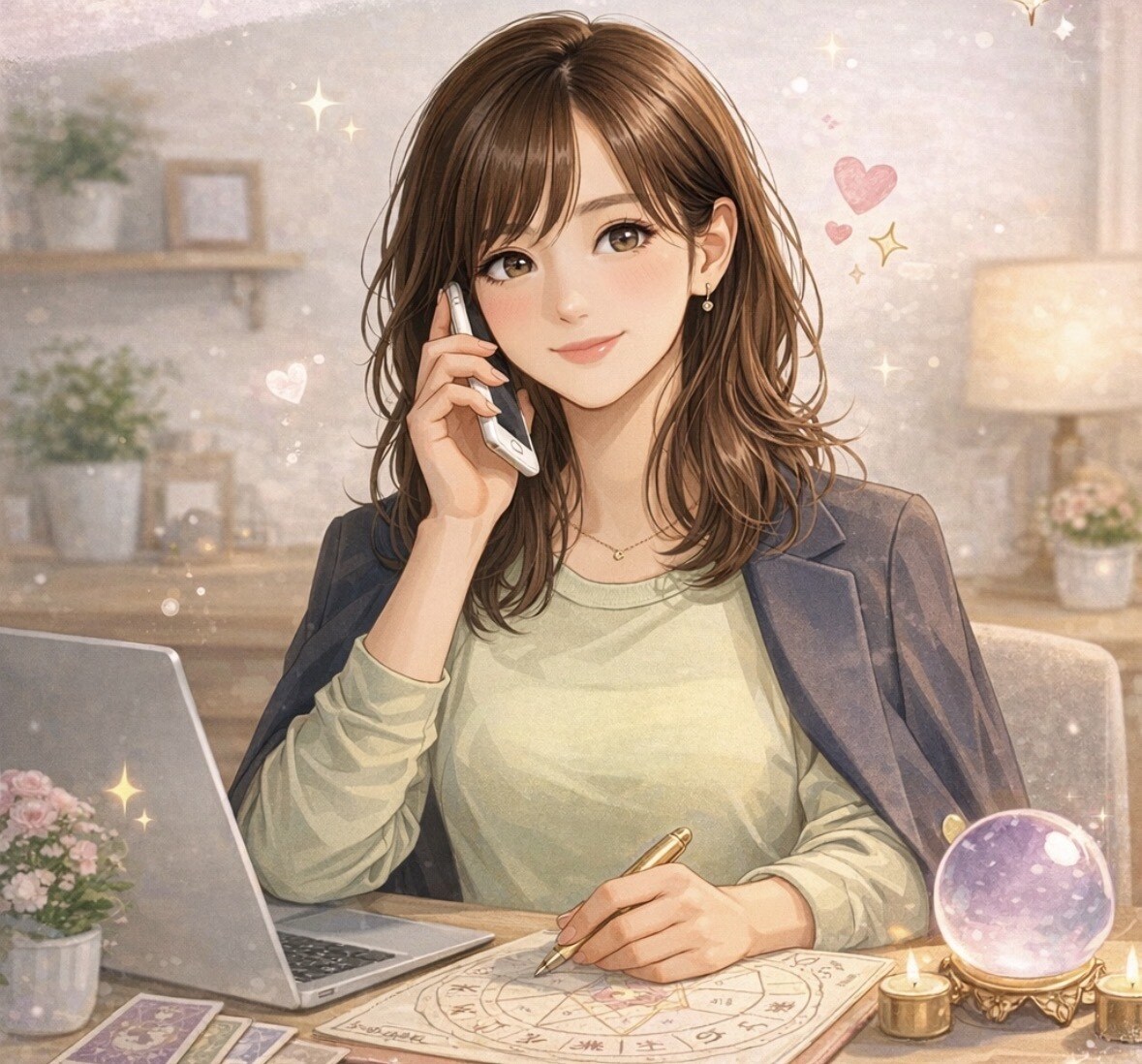 心がふっと軽くなる人生相談。生年月日で紐解きます 悩み、生きづらさ、孤独感…否定せず丸ごと受け止めます。 イメージ1