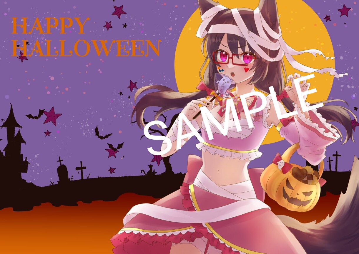 歌ってみた等に使えるイラスト描きます オリキャラ、Vtuber、歌い手さん、個人的な鑑賞用になど イメージ3