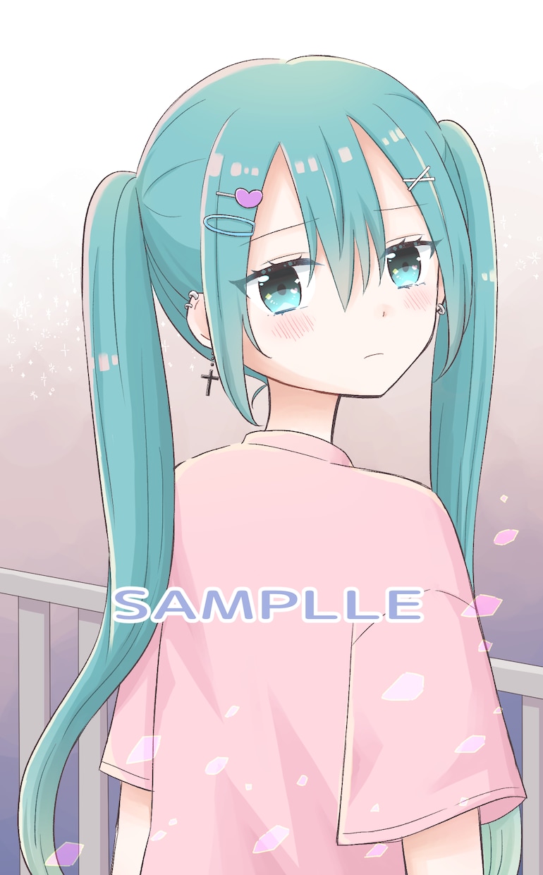 修正何度でも◎一枚絵、立ち絵可愛いイラスト描きます 歌ってみた動画・アイコン・お誕生日・お祝い・グッズ制作など！ イメージ5