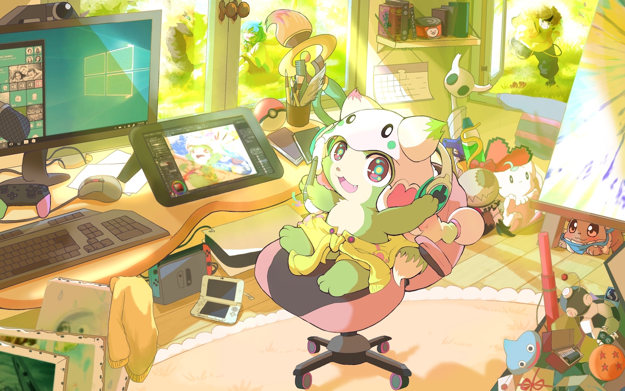 動物やケモノキャラ描きます 動物のイラストをより可愛くカッコよく描けます。 イメージ1