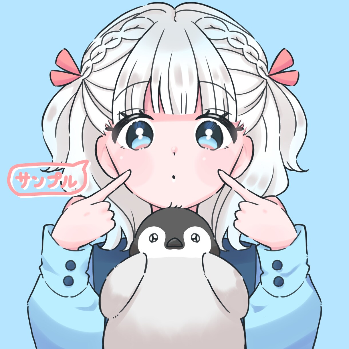 商用利用OK⭐︎アイコン・イラストを描きます TwitterやYouTube、SNSなどで使えるイラスト♪ イメージ4