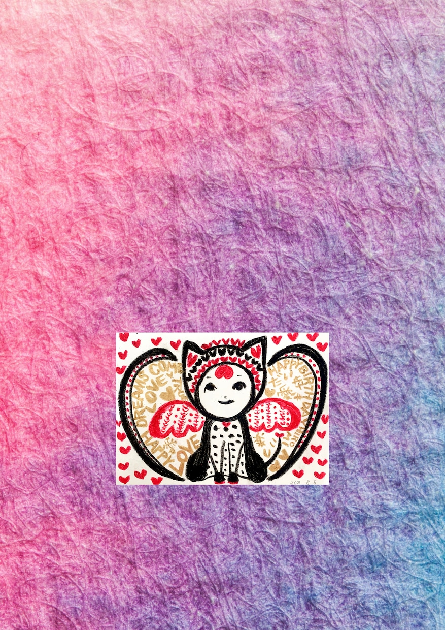 天使からのメッセージと天使のイラストを描きます あなたに縁が深い天使と繋がり、声と姿を絵にして届けます イメージ2