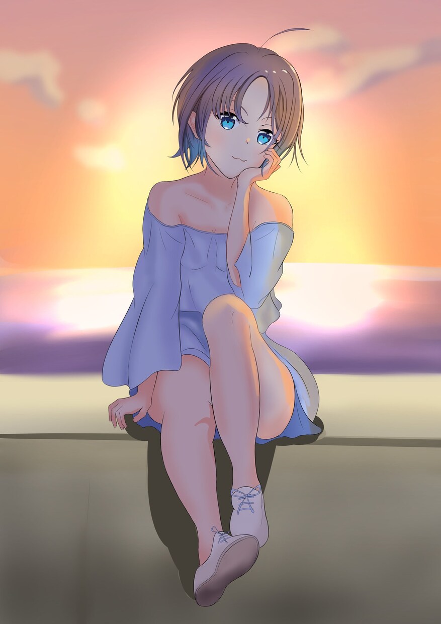 アニメ系イラスト、ロゴアイコン背景美術制作します ロゴやゲーム用背景が必要な方へ イメージ2