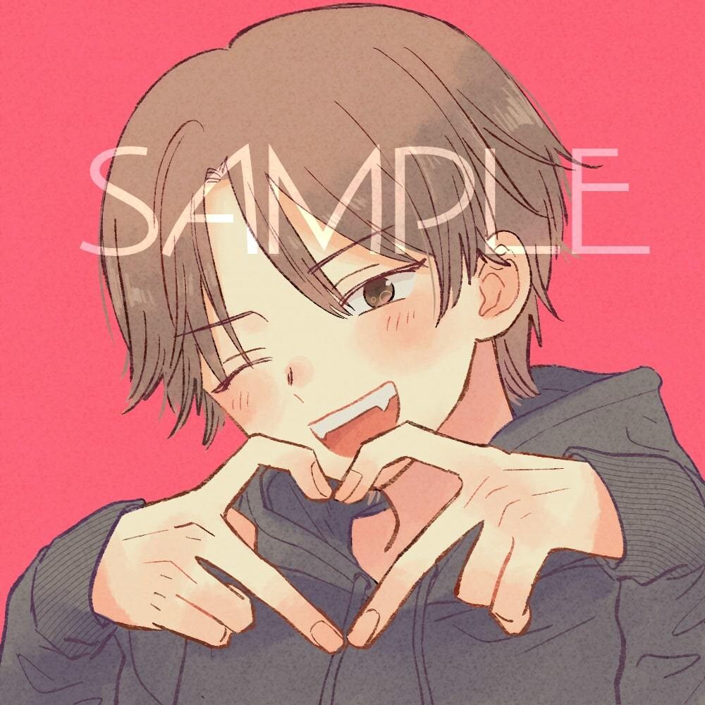 SNSで使える人物アイコン、イラスト描きます 複数人や一枚絵などの相談もお気軽にどうぞ！ イメージ4