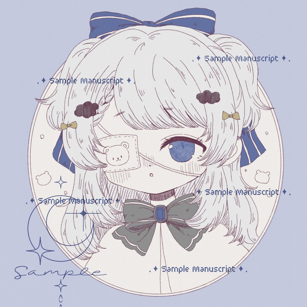 かわいいオリジナルのイラストを描きます かわいいイラストで、SNS用アイコン、ヘッダーを作成！ イメージ2