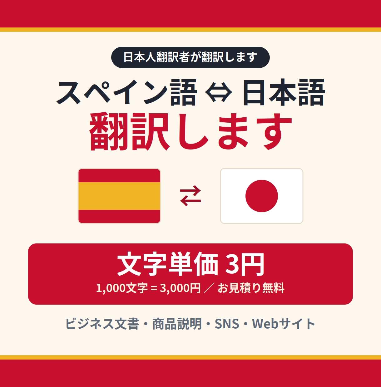 日本語⇔スペイン語　自然な訳文でお届けします 原文のニュアンスを大切に、読みやすい訳文をお届け イメージ1