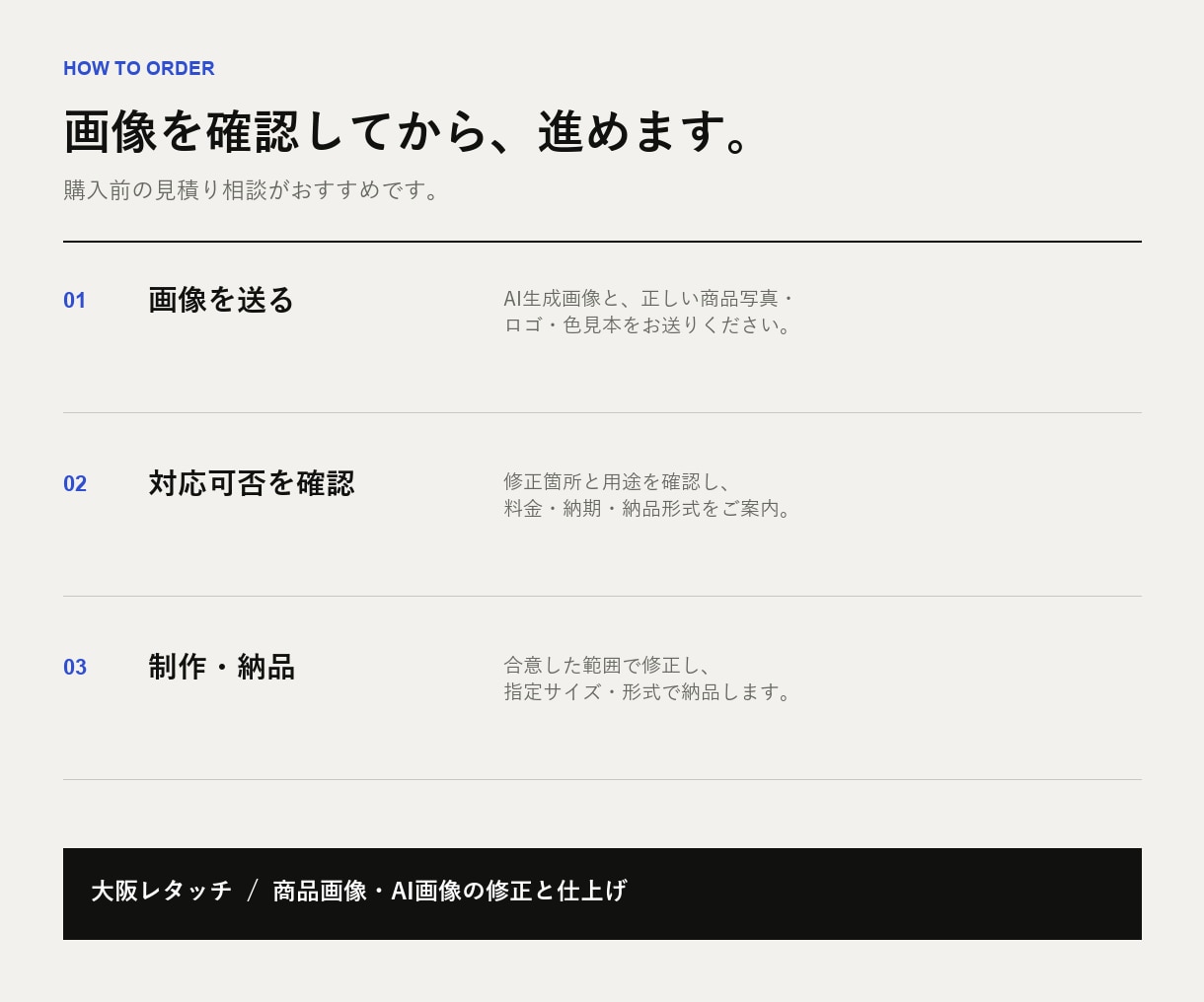 AI生成の商品画像を実物に合わせて修正します ロゴ・文字・形・色の崩れをレタッチャーが整えます イメージ4