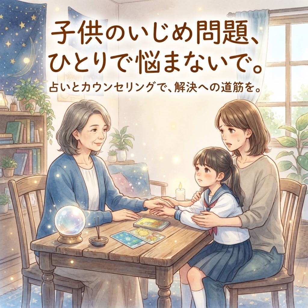 子供のいじめ、ひとりで悩まないで。 寄り添います ひとりで抱え込まずご相談を。親子の笑顔を取り戻しましょう イメージ1