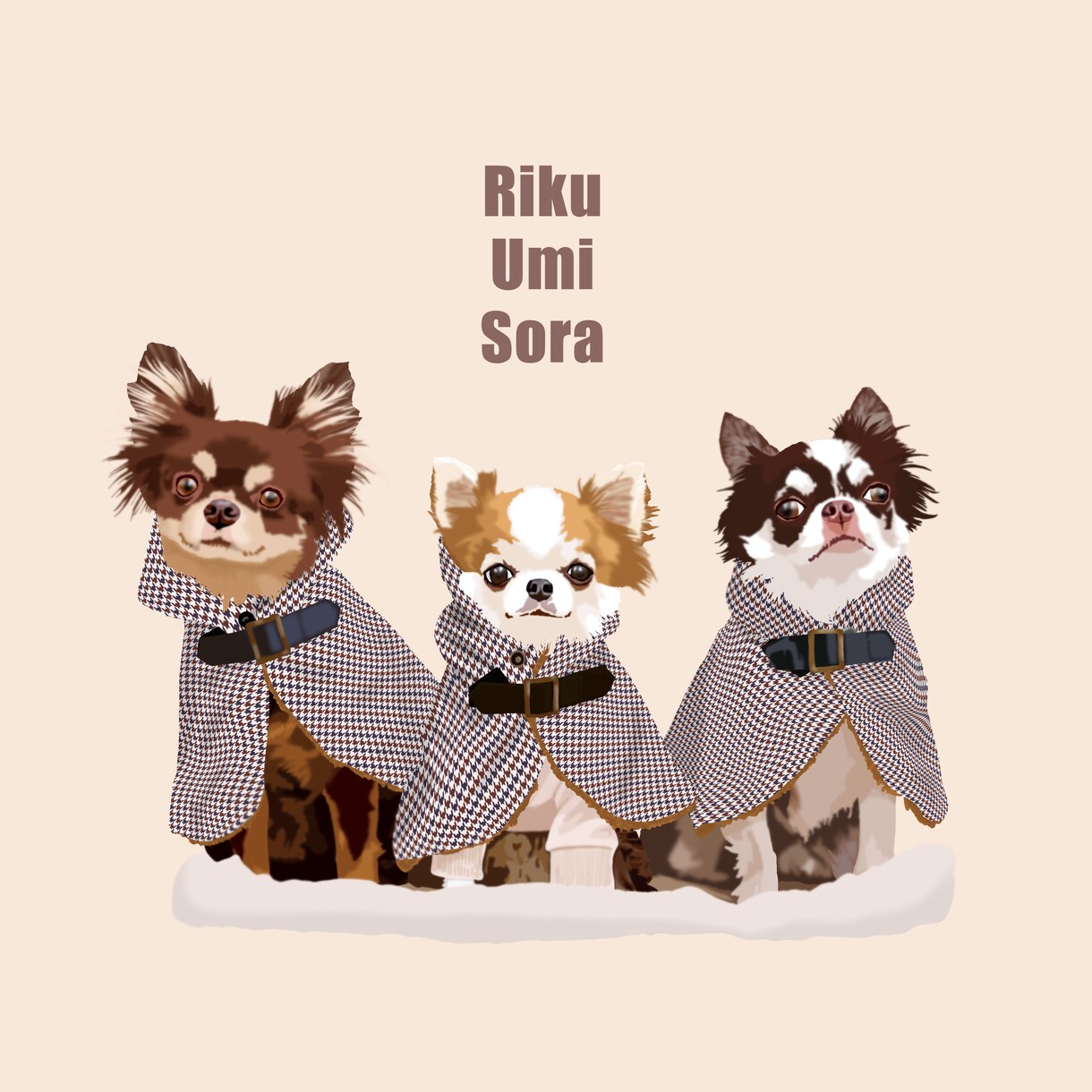 貴方の愛犬をそっくりに魅力的なイラストに仕上げます ＼ 大好きな“愛犬”をイラストにしてみませんか？ ／ イメージ6