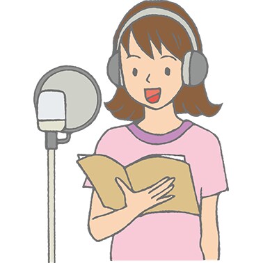 選挙ウグイス嬢ナレーション3パターン録音します タイプC名前連呼と政策一式、朝夜向き連呼、日中連呼、政策入り イメージ3