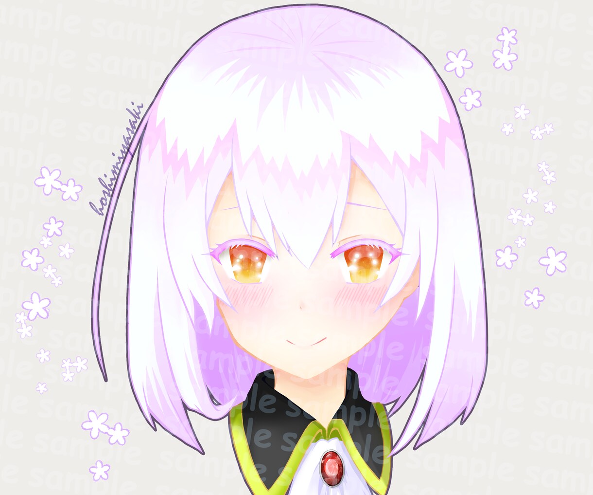 SNS用アイコン⭐可愛い女の子のイラストを描きます 自撮りのイラスト化もOK！優しい・柔らかい印象で仕上げます⭐ イメージ4