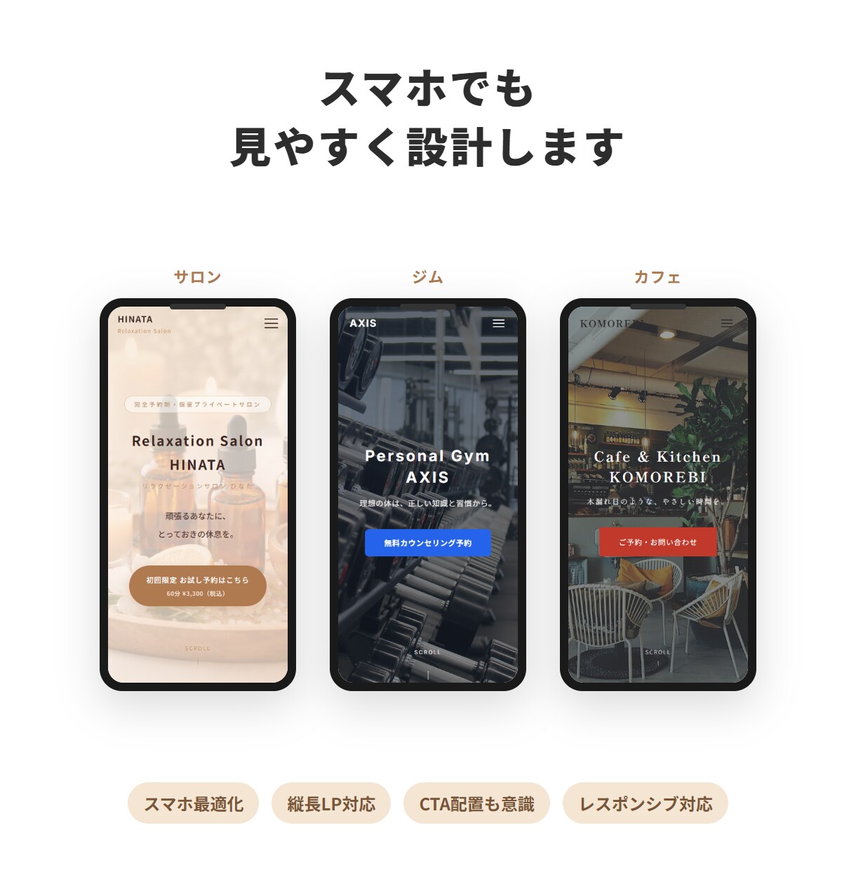 デザインから公開導線まで対応するLPを制作します フォーム設置込みで初めてでも安心 イメージ7