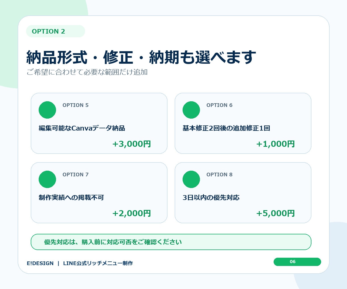 LINE公式のリッチメニューをデザインします 店舗に合わせて見やすく押しやすい導線を制作 イメージ6