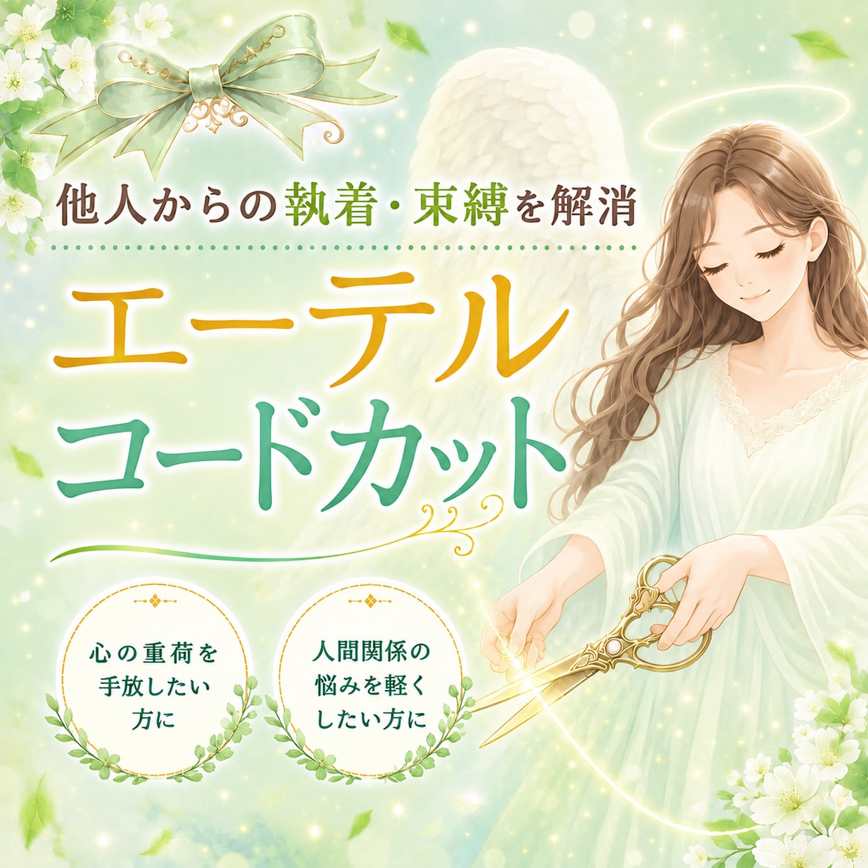 嫌な人からの執着・束縛・依存・不安を解消させます 人間関係で悩んでいませんか？ 12時間以内に強力カットします イメージ1