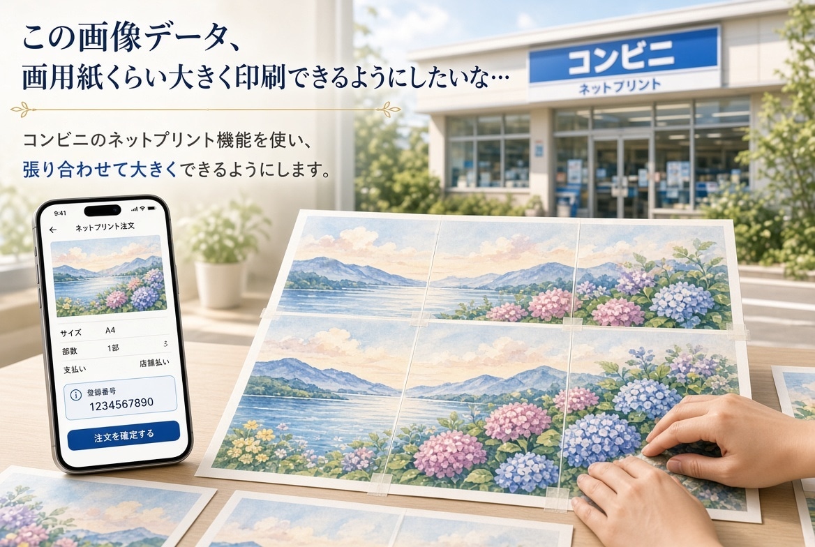 AI画像、ご希望の大きさににします その画像、お好きな大きさに印刷できるようにします。 イメージ1
