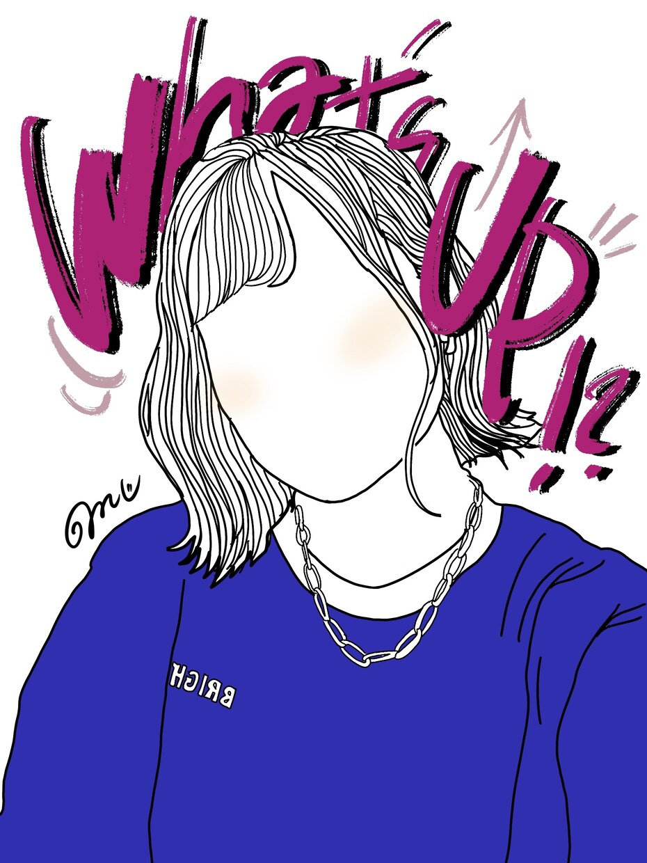 線と文字で韓国風イラスト描きます 様々な用途に合わせてあなただけのイラスト！ イメージ4