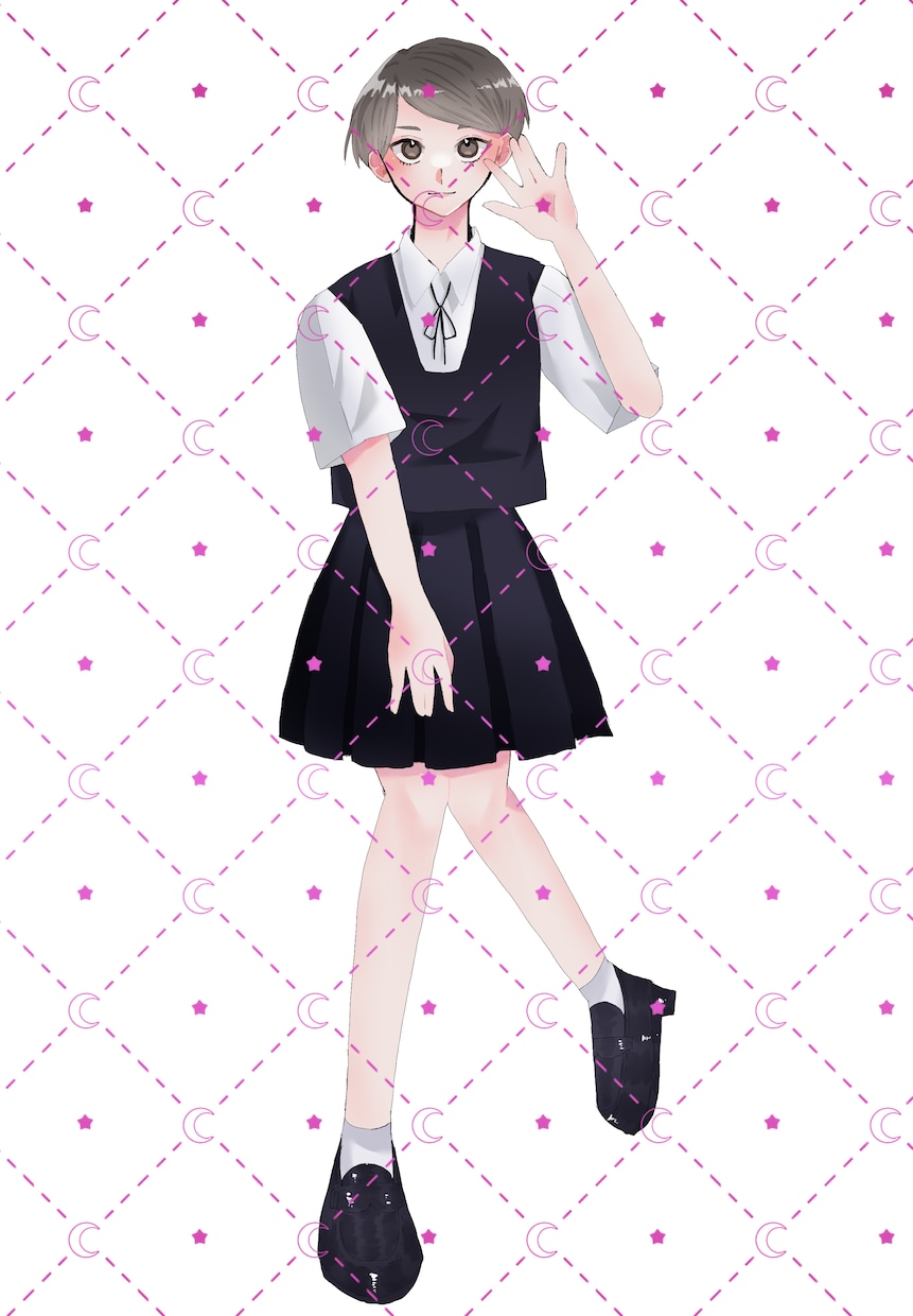 TRPG立ち絵制作いたします 等身イラスト全身立ち絵を制作いたします イメージ4