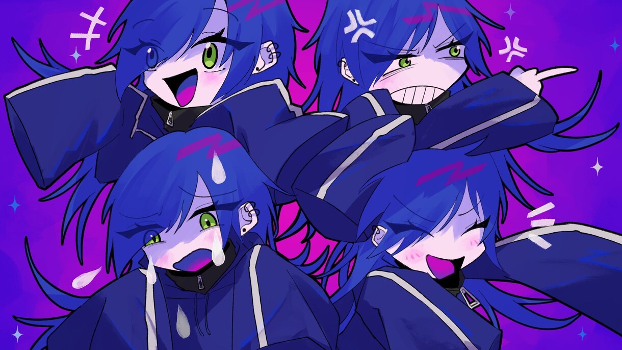 SNSアイコン・動画イラストなど制作致します 綺麗で儚いイラストならお任せください✨ イメージ10