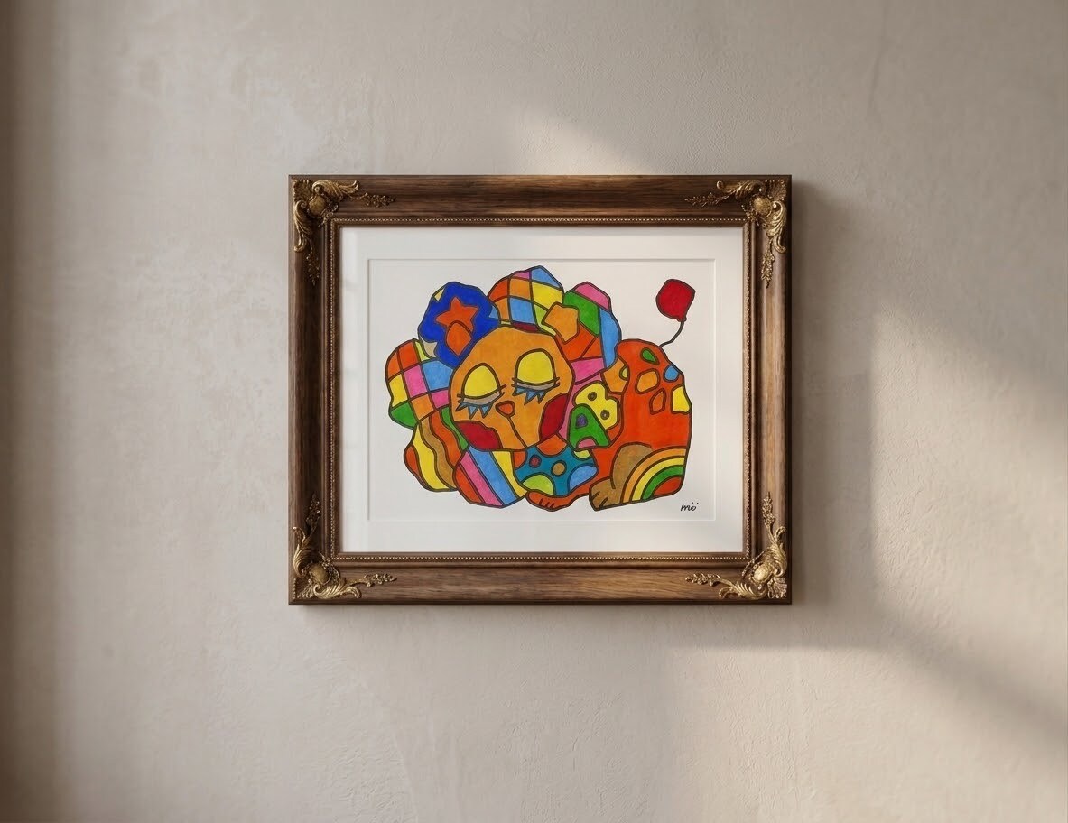 ビビットなカラフルイラスト描きます ビビットカラーの世界で一匹の動物たちを描くのが得意！ イメージ7