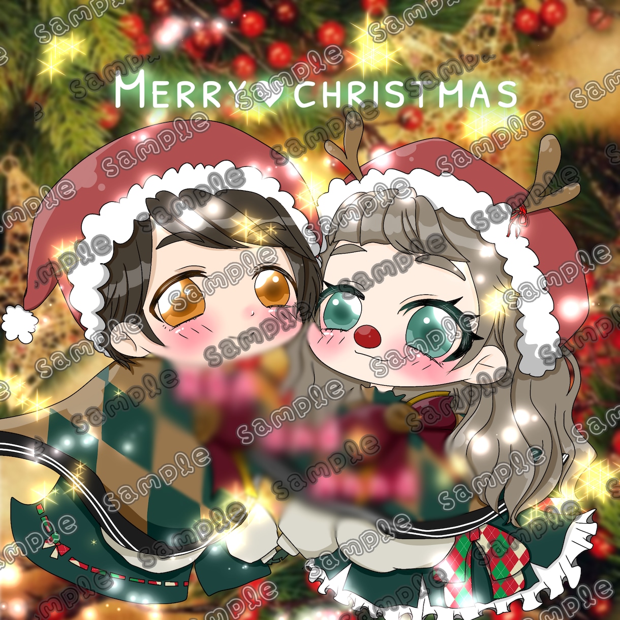 ミニキャラ描きます ほんわか、カワイイ系のミニキャラ！癒されるイラスト目指します イメージ2