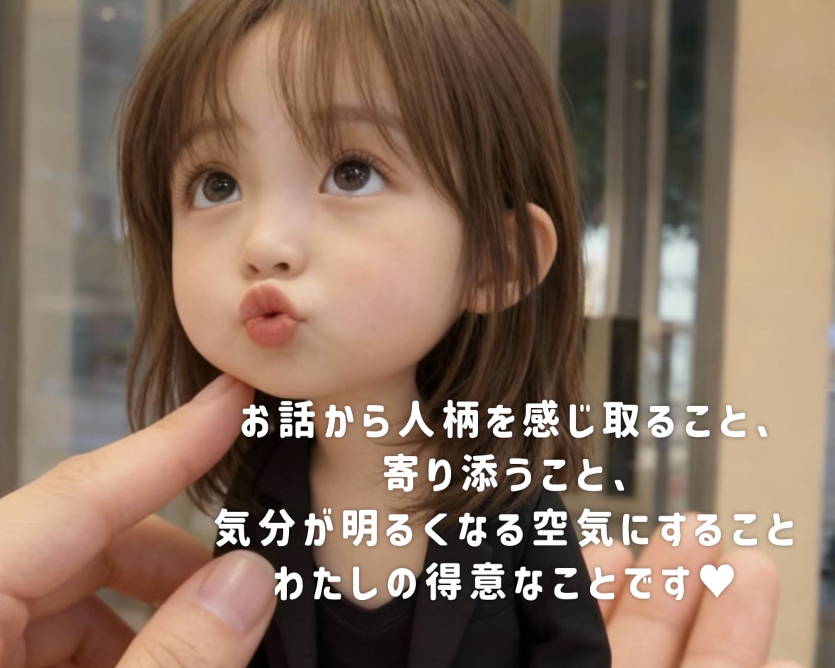 その気持ち話してみて❤️ありのまま聞きます お試し1分OK❤️癒し関西弁ももがお話聞きます｜雑談愚痴相談 イメージ3