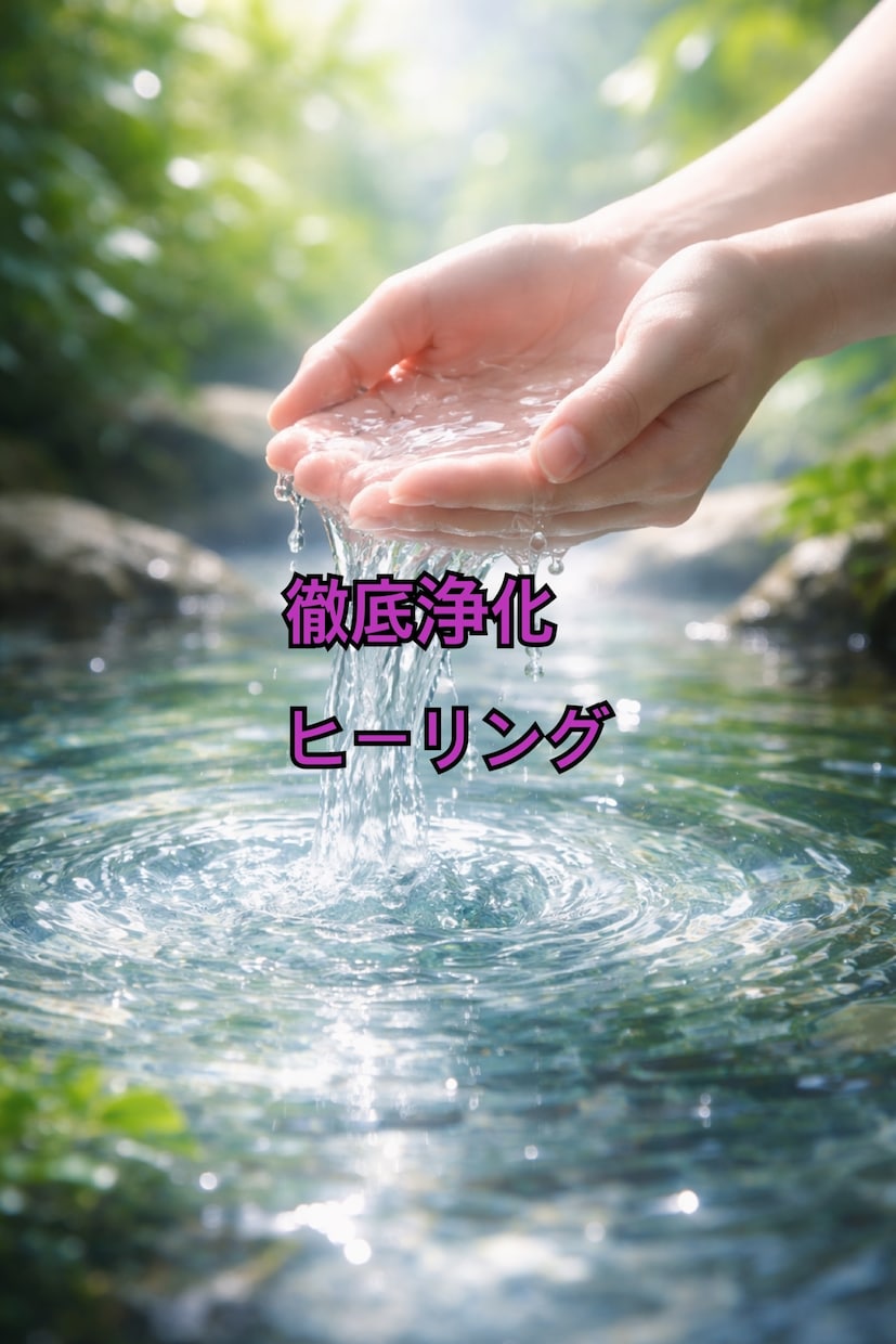 人間関係のストレスを徹底的に浄化します 我慢してきた時間が長いほどエネルギーは静かに疲弊します。 イメージ1