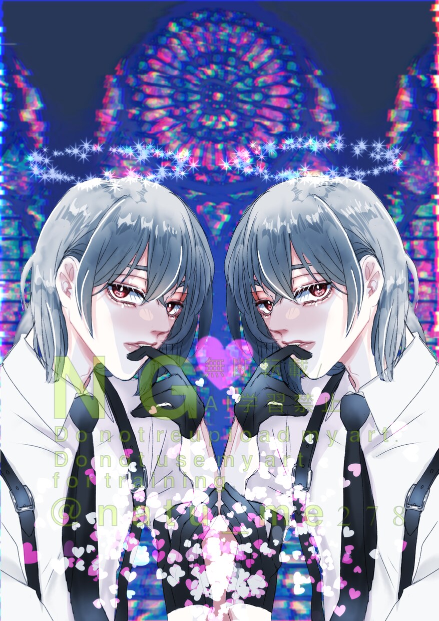 中性的な男子や女子、植物、自然をお描きします 貴方だけのイラストを、心を込めてお描きします。 イメージ5