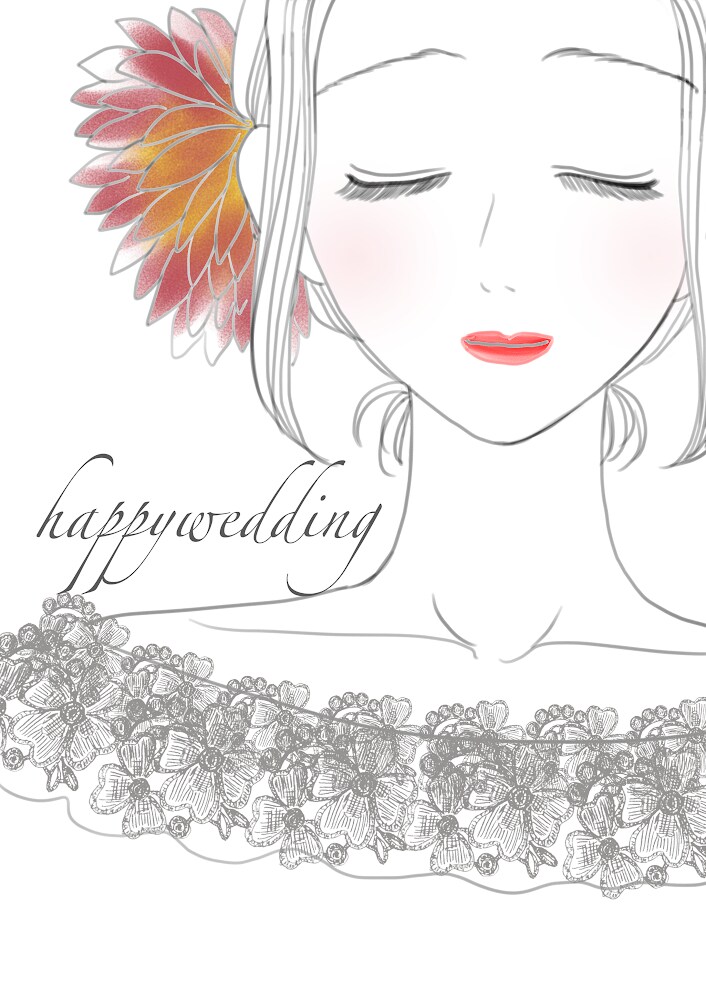 ウェルカムボード・ウェディング♡♡♡描きます ウェルカムボードや挿絵などウェディングイラストをお描きます★ イメージ3