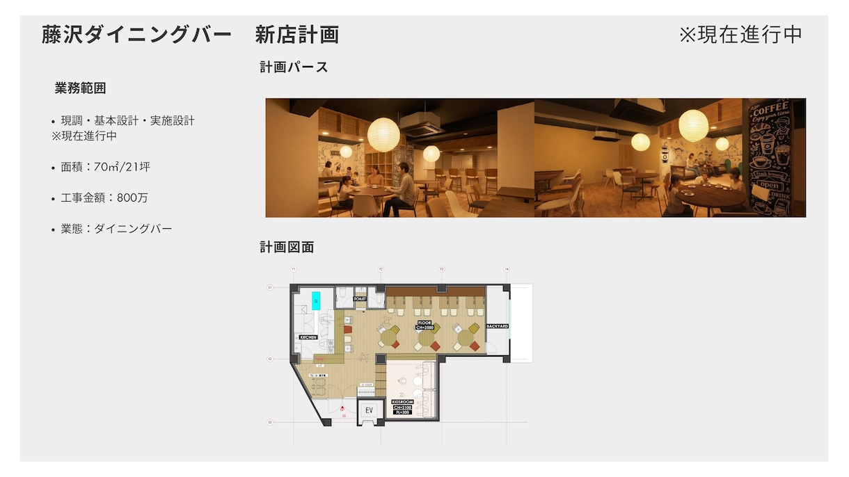 店舗のデザインいたします 店舗のデザイン提案から竣工まで監理致します。 イメージ6
