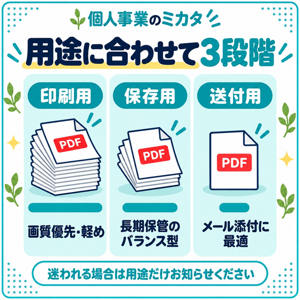 PDFの圧縮・結合・分割をまとめて代行します 購入前に1ファイル無料テスト｜削減率を数値でご報告 イメージ4