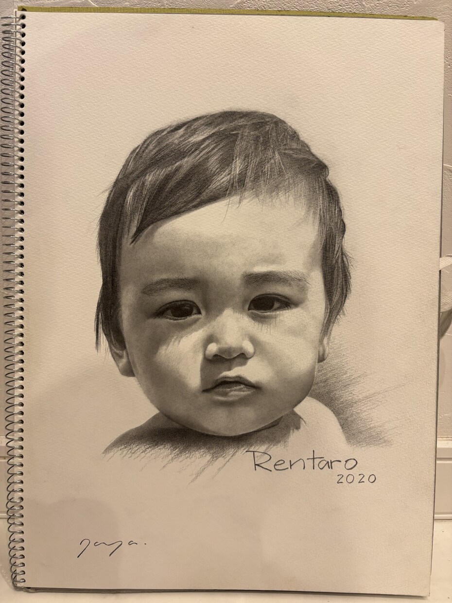 世界に１つの鉛筆デッサンをプロの画家がお作りします 費用は要相談でサイズ変換可能です。 イメージ1