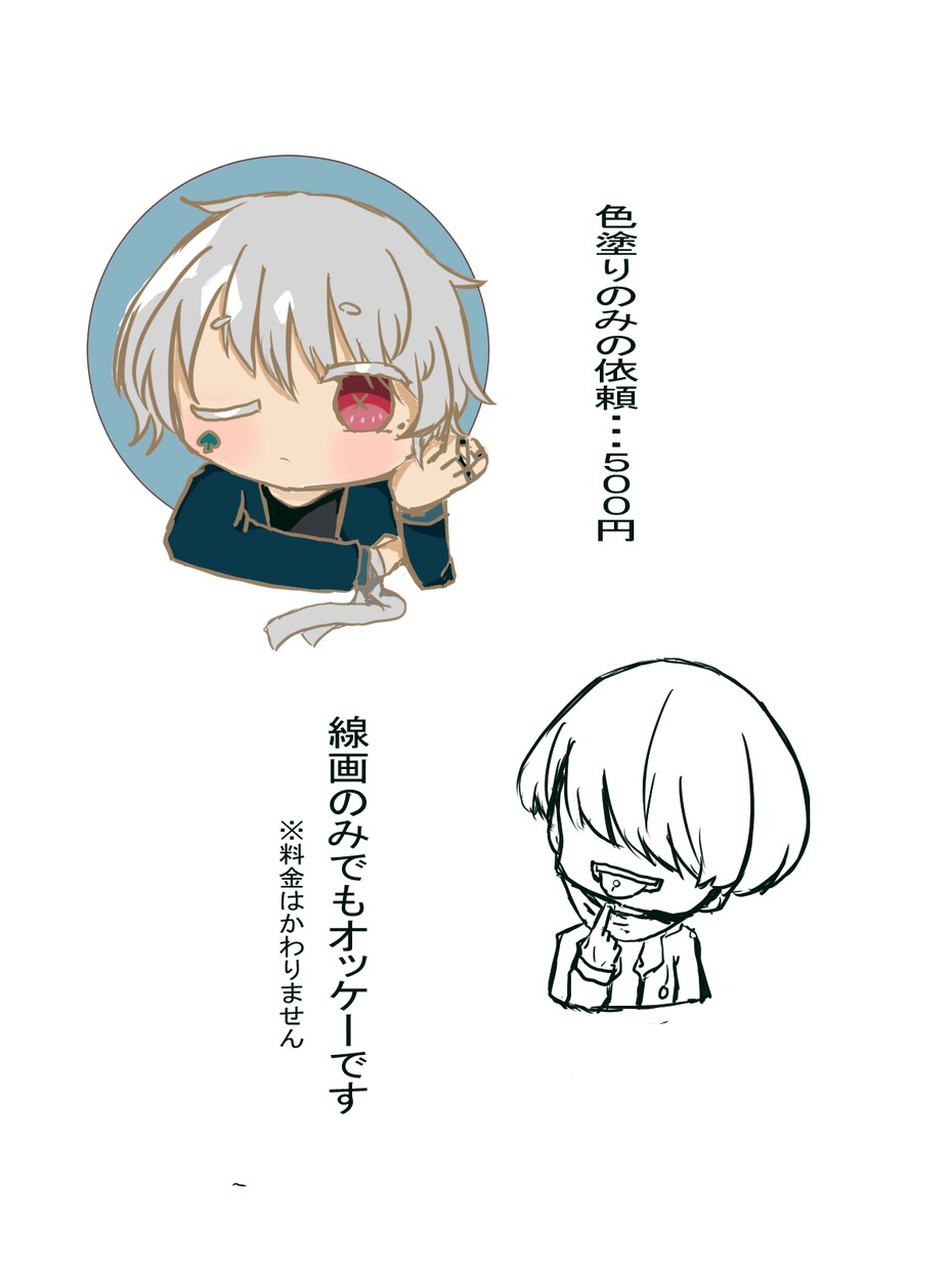 ミニキャラやアイコン描きます 可愛いミニキャラを貴方の手に！ イメージ3