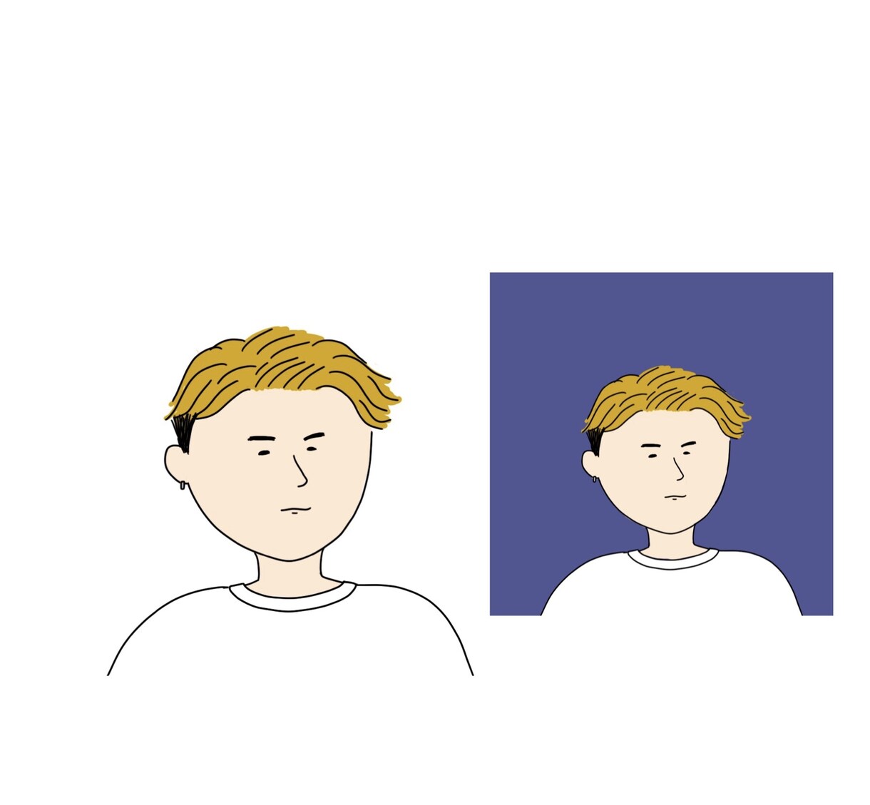 最低価格！シンプルな似顔絵／イラストお描きします 様々なご依頼に柔軟に対応いたします！！ イメージ5