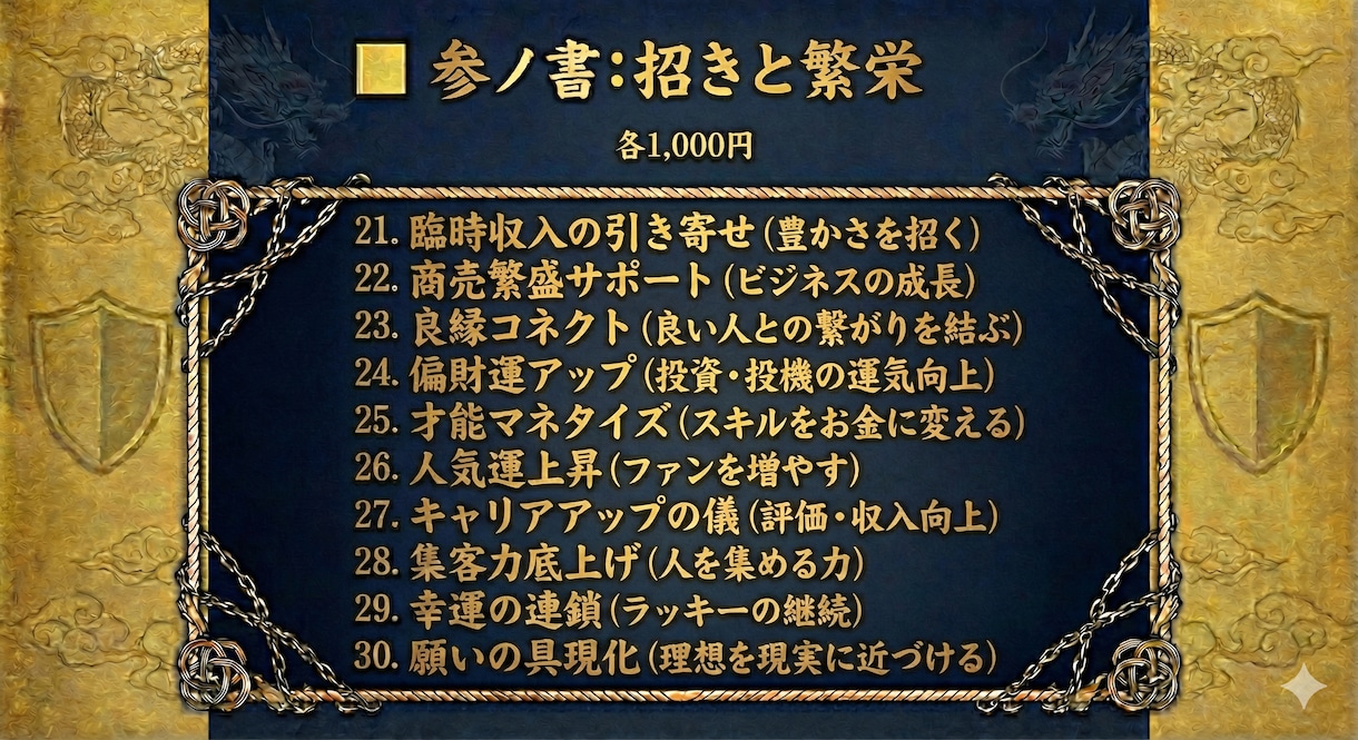 ドバイ富豪の財気支配。金運基礎診断します あなたの金運を下げている原因を診断し、更に金運を覚醒させます イメージ4