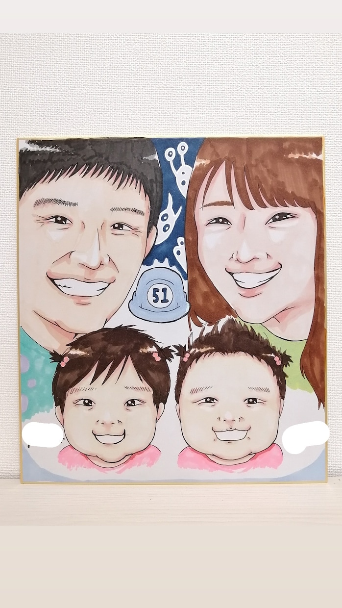 誇張の少ない優しく柔らかい似顔絵描きます 2人まで追加料金なしでお描き致します！ イメージ5