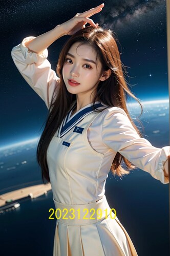 AIで作成した宇宙が背景の女子高生写真を販売します 実写では撮影が不可能な宇宙が背景の女子高生写真販売 イメージ1