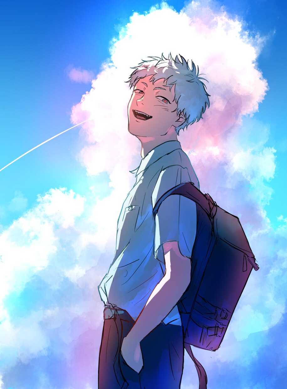 エモい空気感のイラストを描きます 挿絵/MV/サムネイル等にいかがでしょうか イメージ3