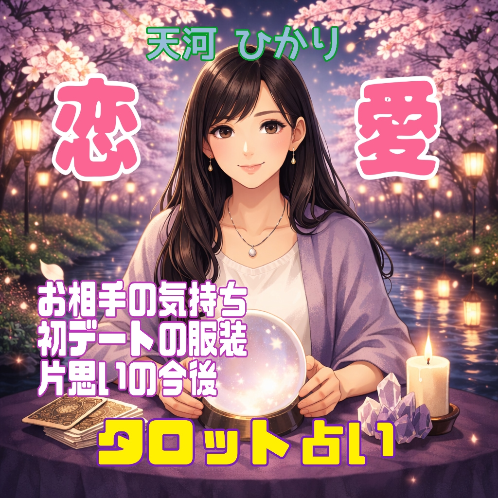 あなたの気持ちに寄り添って占います 心に寄り添う優しい言葉のタロット占い イメージ1