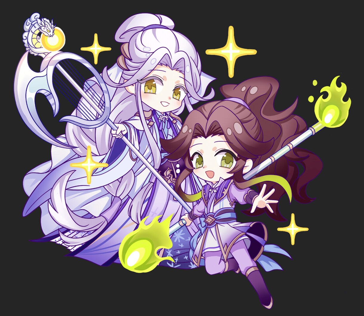 美麗イケメン・ちびキャラのアイコンを描きます 実務経験を活かしたキャラクターアイコン制作 イメージ4