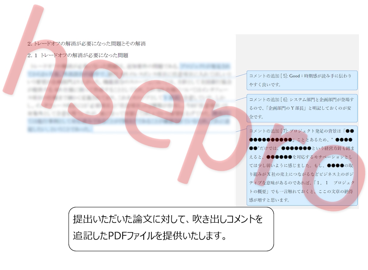 プロジェクトマネージャの論文を添削・採点します 複数の高度区分試験の合格経験も踏まえてサポートします イメージ2