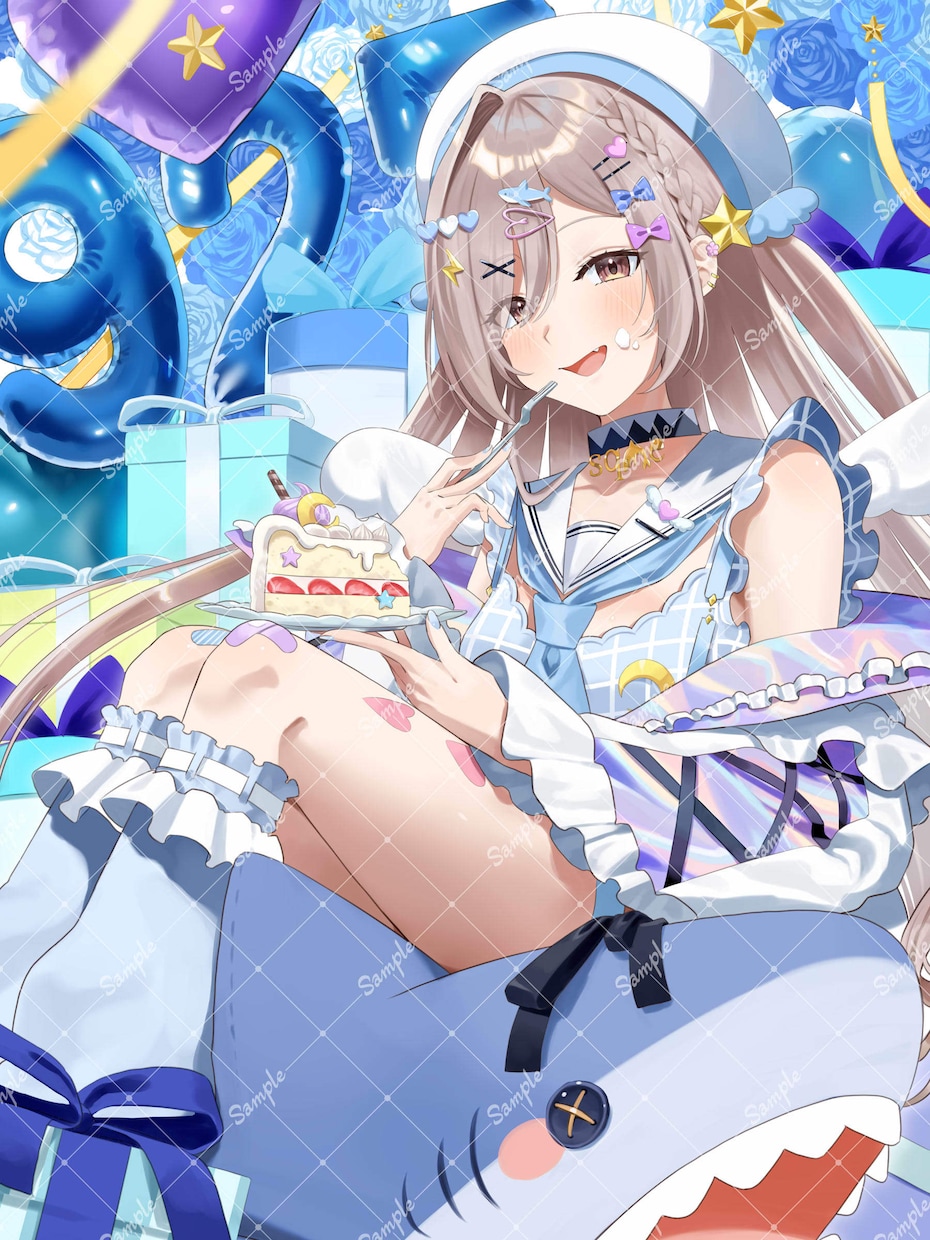 歌みた・SNS・サムネ用高品質一枚絵制作します 透明感×高彩度で目を引く一枚絵を表現します！ イメージ2