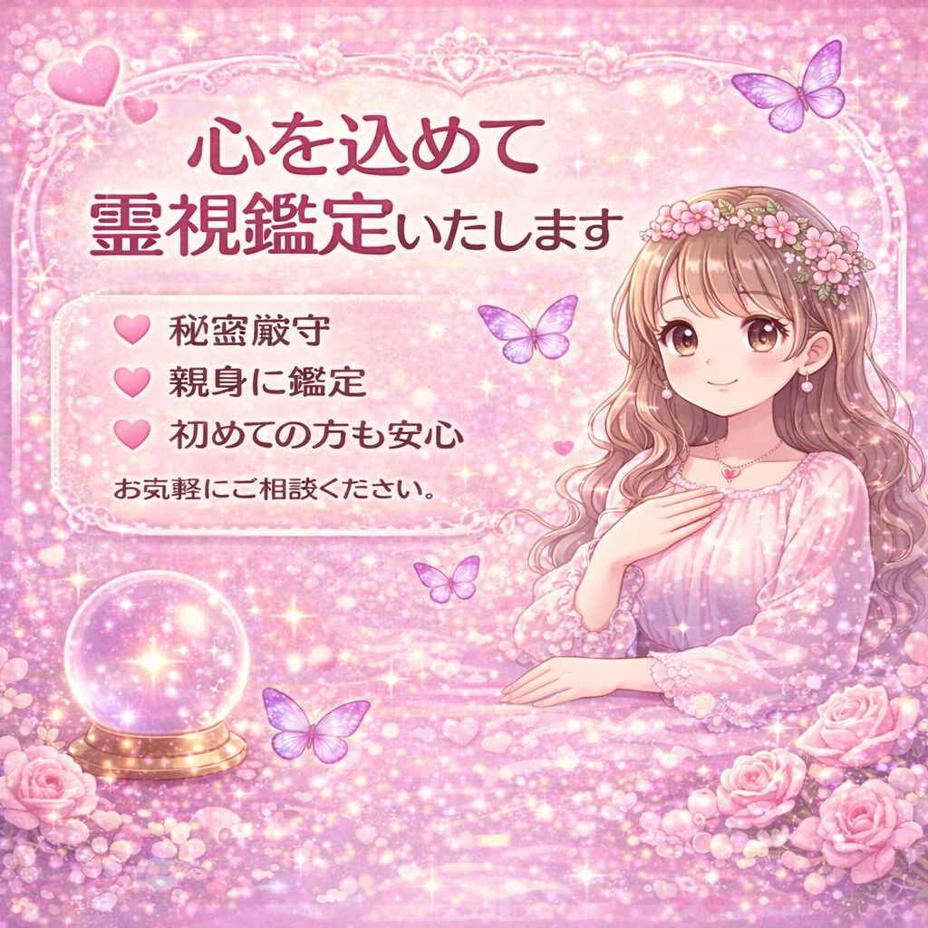 初回限定！霊能師が恋愛の気持ち霊視します 不倫・浮気・片思い・復縁、霊視で迷いをスッキリ解消！ イメージ5