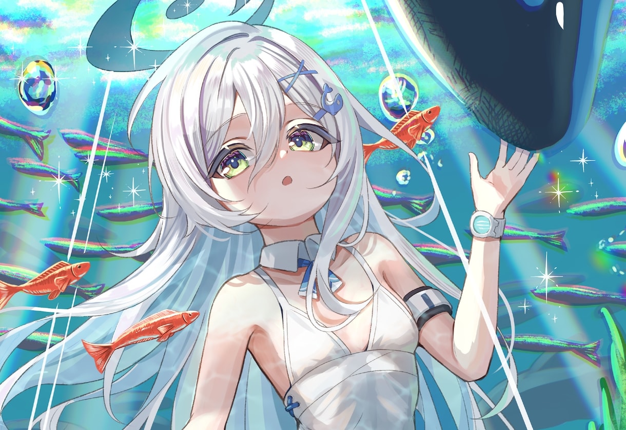 カラフルで綺麗なイラストを描きます 商用利用可！様々な用途で使用できるイラスト イメージ1