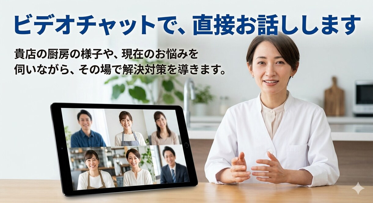 現場目線で飲食店の食品衛生サポートします 約20年間のノウハウ凝縮。現場が無理なく続けられる衛生管理。 イメージ3