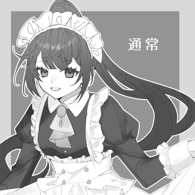 モノクロイラスト作成します 安価で依頼したい/あにょにぇの絵柄を把握したい方向け！ イメージ3