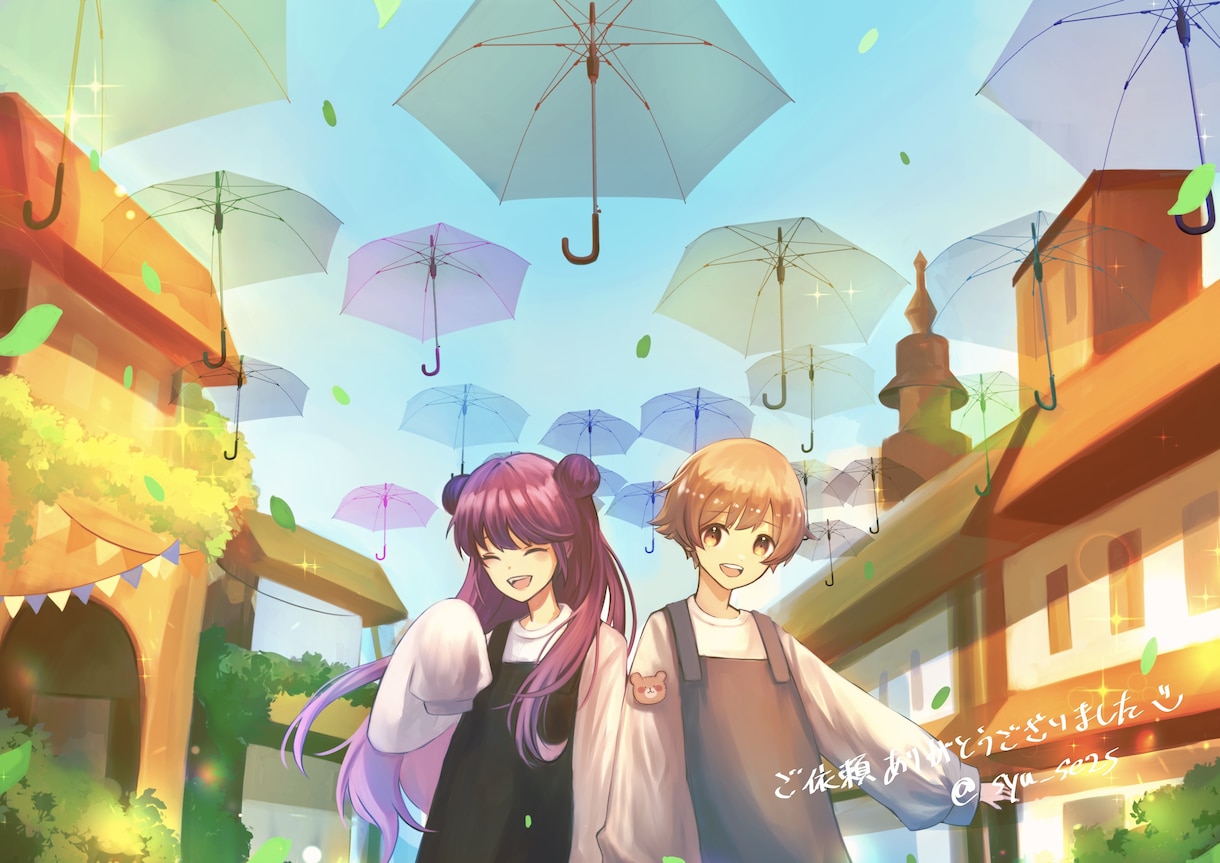用途に合わせてイラスト制作いたします アイコン、サムネ、表紙なんでも描きます！可愛い厚塗りします！ イメージ5