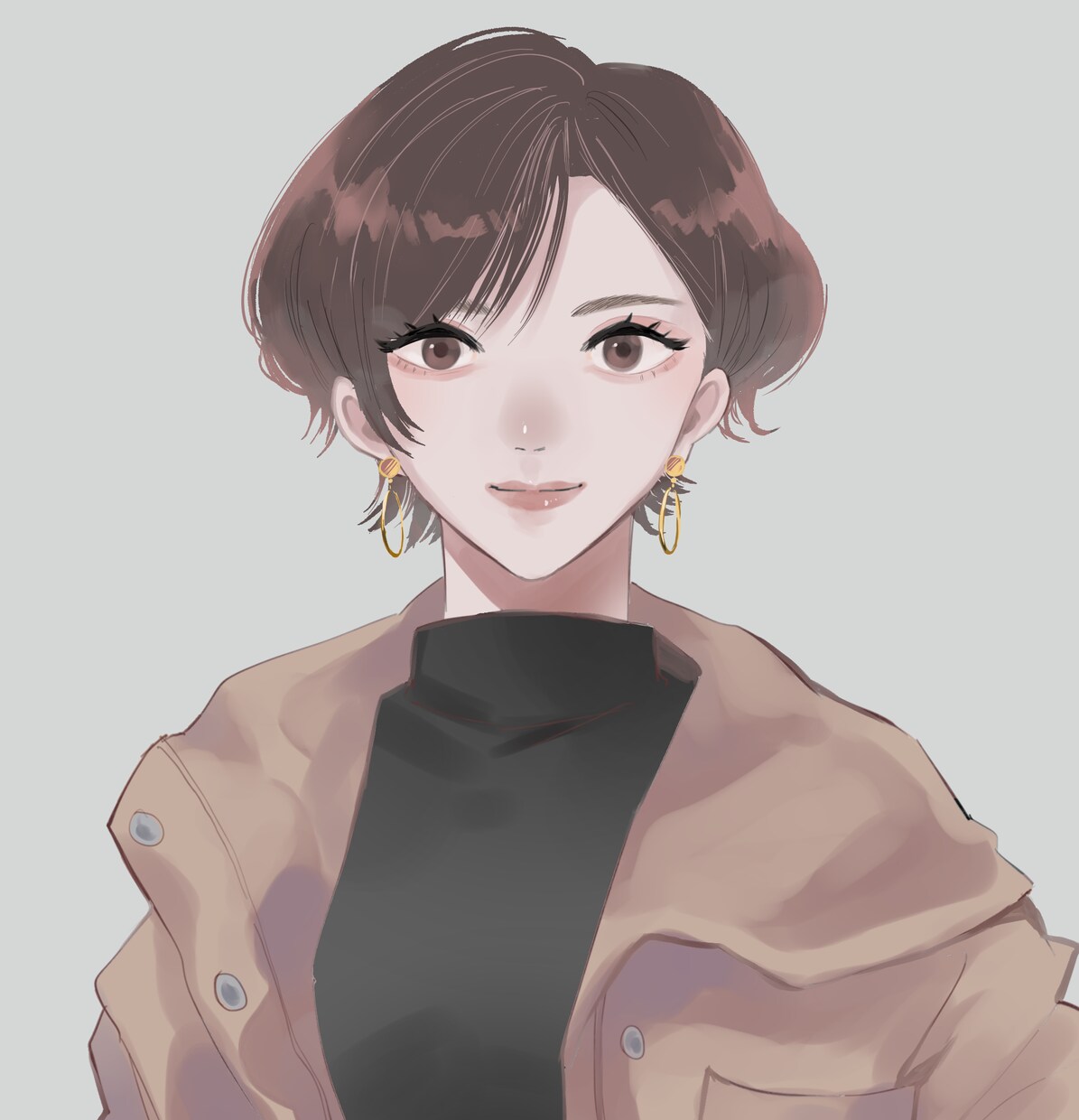 男性女性問わず厚塗り風SNSアイコン描きます 世界でひとつだけのあなたのイラストアイコンを作りませんか? イメージ1