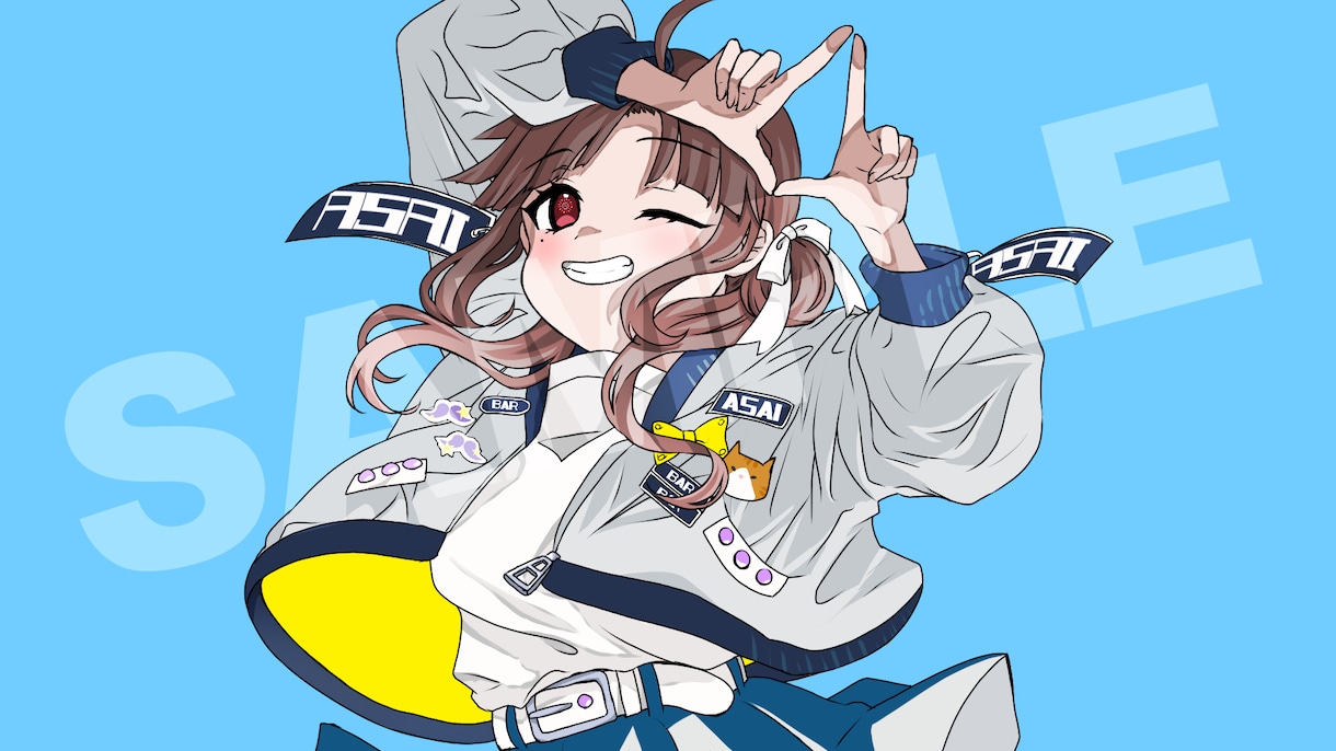 キラキラ可愛い立ち絵を制作いたします 歌ってみた、TRPG、キービジュアル等におすすめです！ イメージ6