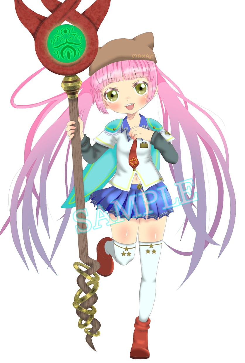 あなたの代わりに立ち絵描きます TRPGなどキャラの立ち絵が欲しいけど絵を描くのは苦手な方に イメージ3