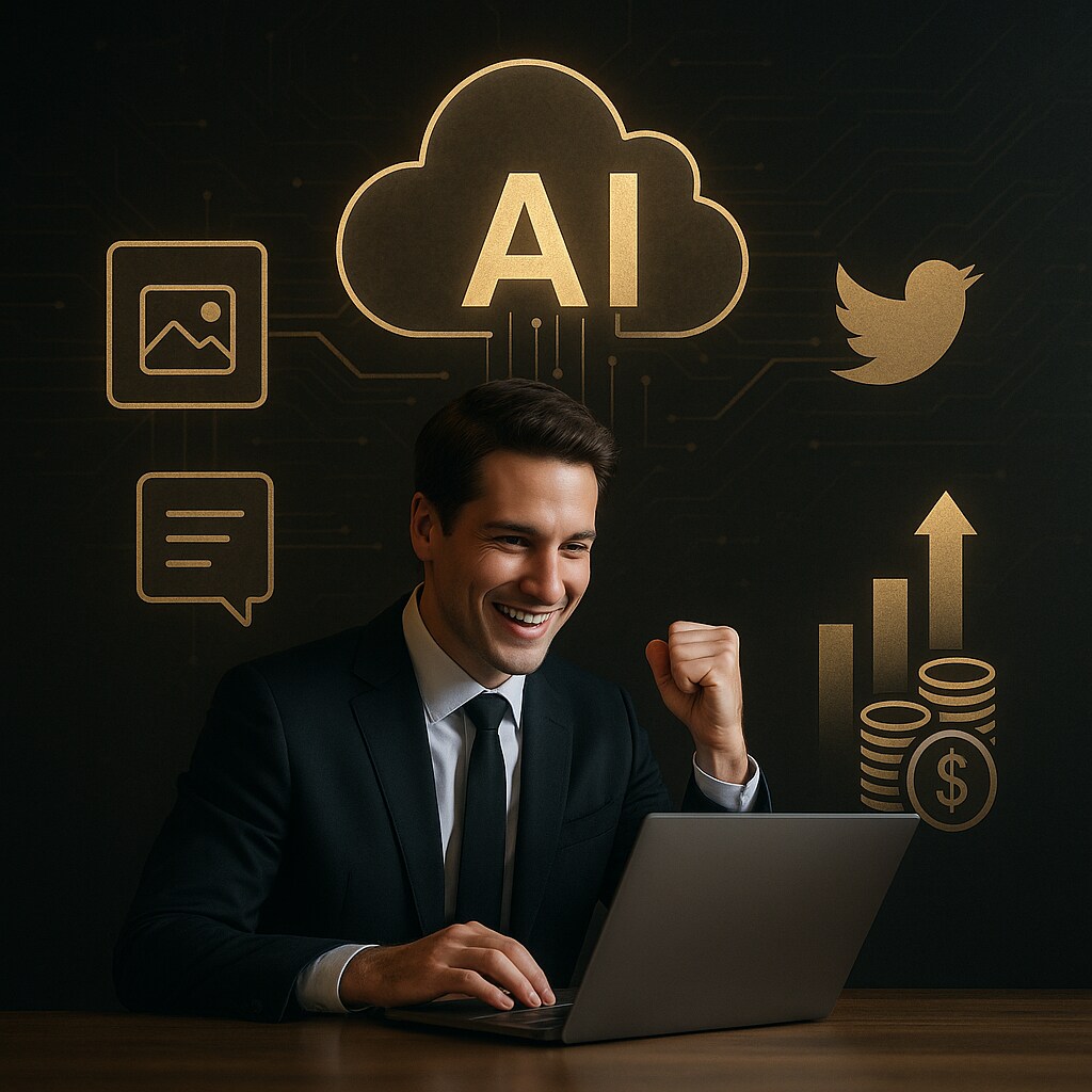 AIを使いこなし収益を得る様々な方法を教えます AIを使い明るい未来を切り開く イメージ1